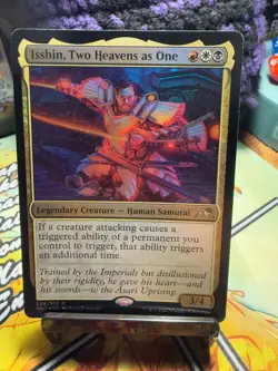 Isshin, Two Heavens as One Kamigawa: Neon Dynasty FOIL, #224 - Image 1