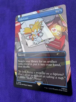 Fabricate FOIL and IN HAND Rare MtG Sonic Secret Lair SLD Magic NM Mint R 2090 - Image 2