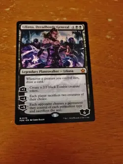 MTG Liliana, Dreadhorde General - Foundations - 176 Mythic Planeswalker - Image 1