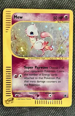 Mew - Expedition Base Set Holo Rare 19/165 (2002) Pokemon TCG - Image 1