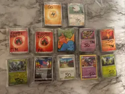 Pokemon TCG Japanese & English Energy Halloween Bulk/Holo/Reverse Holos 600 LOT - Image 2