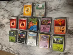 Pokemon TCG Japanese & English Energy Halloween Bulk/Holo/Reverse Holos 600 LOT - Image 4