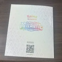 Pokemon TCG Prismatic Evolutions ETB Player's Guide Manual Book - Image 2