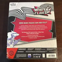 Pokemon Scarlet & Violet: White Flare Binder Collection 5 Booster Packs - Sealed - Image 2