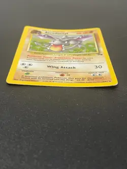 Aerodactyl 1/62 Unlimited Holo Rare WotC Pokemon Fossil - Image 2