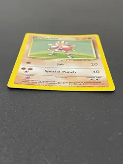 Hitmonchan 7/102 Holo Rare Unlimited WOTC Pokemon Base Set - Image 2