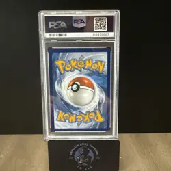 Graded PSA 9 2023 Pokemon Mew EN Machoke Illustration Rare #177 - Image 2