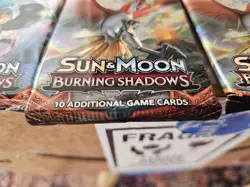 4x Pokemon Sun & Moon Burning Shadows Packs - NEW SEALED - Image 3