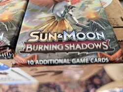 4x Pokemon Sun & Moon Burning Shadows Packs - NEW SEALED - Image 5