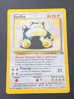 CARTE POKEMON RONFLEX 11/64 FR HOLO WIZARDS JUNGLE - PL - Image 1