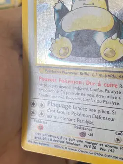 CARTE POKEMON RONFLEX 11/64 FR HOLO WIZARDS JUNGLE - PL - Image 4