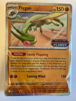 Flygon Stamped Promo - Sealed - Prerelease Deck Phantasmal Flames Pokemon TCG - Image 1