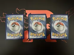 Team Rocket's Moltres ex Destined Rivals Stamp UPC Set Pokemon TCG 229/182 NM x3 - Image 2
