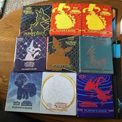 Pokemon TCG MASSIVE LOT of 51 ETB Booklets Player Guides From Various Sets - Image 2