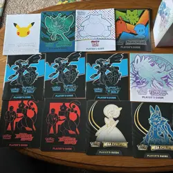 Pokemon TCG MASSIVE LOT of 51 ETB Booklets Player Guides From Various Sets - Image 5