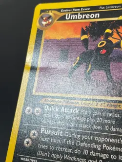 Umbreon 32/75 Rare Unlimited NON-holo Pokemon Neo Discovery - Image 3