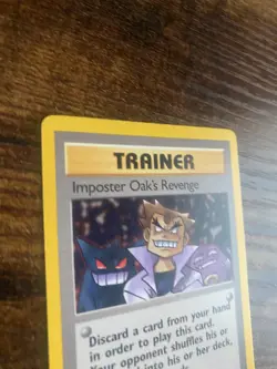 POKEMON IMPOSTER OAK'S REVENGE 76/82 1ST EDITION TEAM ROCKET NM/LP+ - Image 3