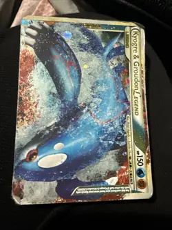 Pokemon TCG Kyogre & Groudon LEGEND (Both Halves) Undaunted 87+88/90 Holo - Image 3