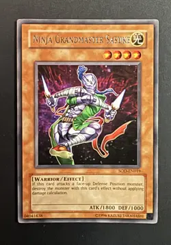 Ninja Grandmaster Sasuke SOD-EN019 Soul of the Duelist Unlimited|Unlimited... LP - Image 1