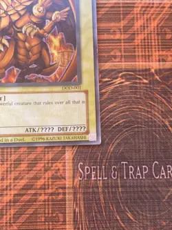 The Winged Dragon of Ra - DOD-001 - Secret Rare MP - Image 4