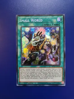 Yu-Gi-Oh! TCG Small World 2022 Tin of the Pharaohs Gods MP22-EN225 1st Ed NM/LP - Image 2