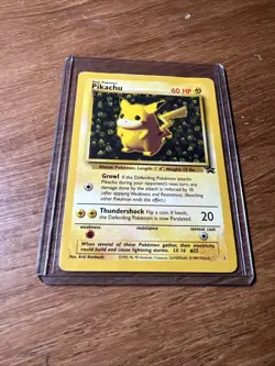 Pokemon Card - Pikachu (Ivy) - WoTC Black Star Promo #1 - Image 1