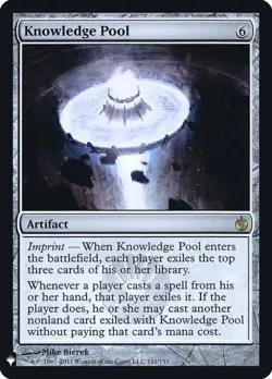 Knowledge Pool - Near Mint MTG Mystery Booster Retail Edition Foils - Image 1