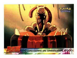 Pokemon Card - Consciousness and Congratulations #3 - Topps - Blue Logo - Image 1