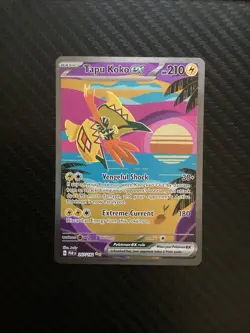 Tapu Koko ex - 247/182 - Pokemon Paradox Rift Special Illustration Rare Card NM - Image 1