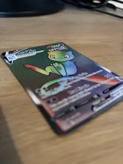 Pokemon Card Mew VMAX 268/264 Secret Rainbow Rare Fusion Strike Holo Card - Image 2