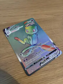 Pokemon Card Mew VMAX 268/264 Secret Rainbow Rare Fusion Strike Holo Card - Image 3
