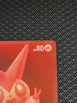 Victini 171/086 SV: Black Bolt Holo Red Rare Pokemon Card (Near Mint) - Image 2