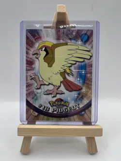 Pidgeot #18 Topps TV Animation 1st Edition Blue Label Pokemon Card - LP - Image 1