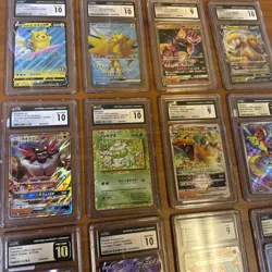 Pokemon Graded Card Lot CGC Mixed Singles Japanese Resellers Lot! (15) - Image 3