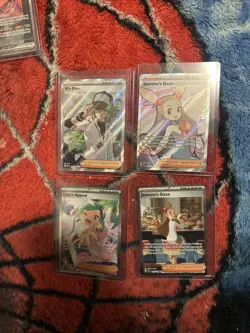 Pokemom Trainer Set of 4 Cards Pokemon TCG Near Mint Condition - Image 1