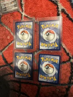 Pokemom Trainer Set of 4 Cards Pokemon TCG Near Mint Condition - Image 2