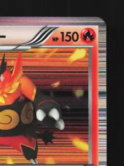 Emboar 010/053 1st ED LP Black Collection Japanese Pokemon Card TCG - Image 5