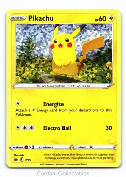 Pikachu 7/15 - McDonalds Match Battle 2022 - Pokemon Card - Lightly Played - Image 1