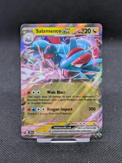 114/159 Salamence ex Double Rare Card Journey Together Pokemon TCG *New* - Image 1
