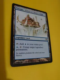 Minamo,School at Water's Edge. RAre Land Champions of Kamigawa. MTG Card. - Image 4