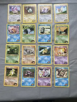 Pokemon Gym Heroes Card Bundle 32 Cards Late 90s WOTC - Image 1