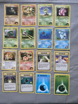 Pokemon Gym Heroes Card Bundle 32 Cards Late 90s WOTC - Image 2