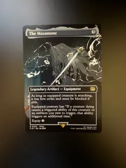 MTG Final Fantasy English The Masamune Borderless 0353 Non-Foil - Image 1