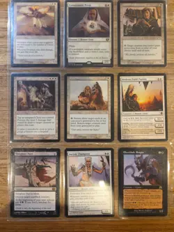 MtG 18x Clerics BW Commander Page Pack Deathrender - Image 2