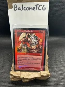 Magic the Gathering Dwarven Bloodboiler (84)(Foil) Judgment - Image 1