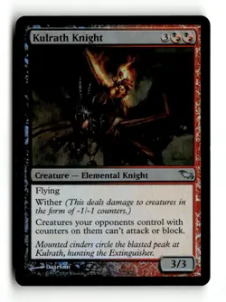 MTG | Kulrath Knight | Shadowmoor | Foil | Moderately Played | English - Image 1