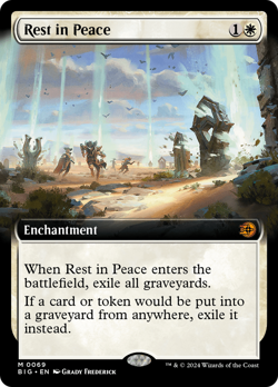 Rest in Peace EXTENDED FOIL, The Big Score, MTG NM/M - Image 1