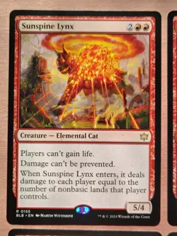 4x Sunspine Lynx **NEAR MINT** **UNPLAYED** MTG - Image 2
