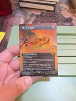 The One Ring Borderless Promos Foil, 0451, Near Mint Condition - Image 1