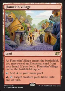 1x Flamekin Village Moderate Play MTG Magic - Kid Icarus - - Image 1
